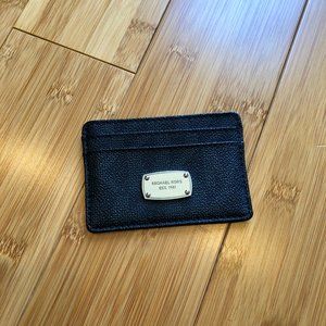 AUTHENTIC Michael Kors Card Case Holder Black